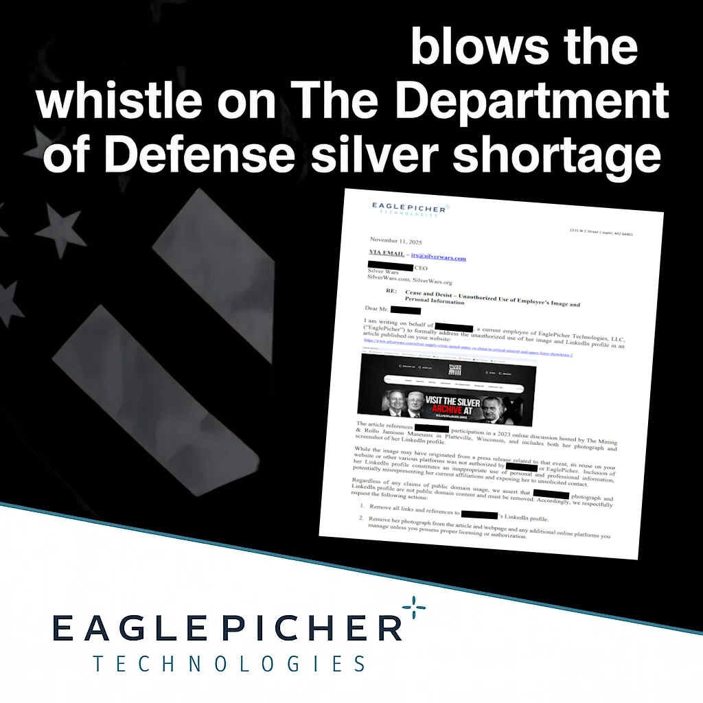 2023 Camie Platner Blows Whistle On Silver Shortage