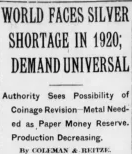 Source exhibit: Newspaper headline, summary and byline