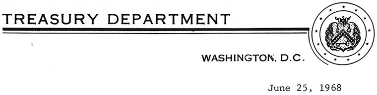 Source exhibit: Treasury release: heading and date