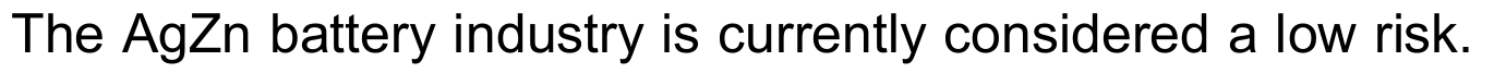 Source exhibit: Low-risk rating