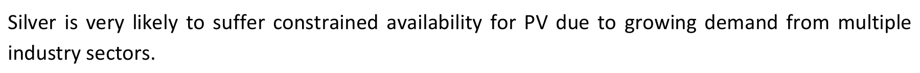 Source exhibit: Report’s silver-assessment passage