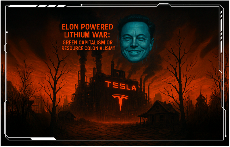 Elon Powered Lithium War: Green Capitalism or Resource Colonialism?