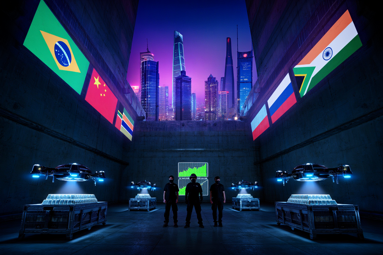 The BRICS Silver Gambit: How China and India Are Draining the West’s Vaults