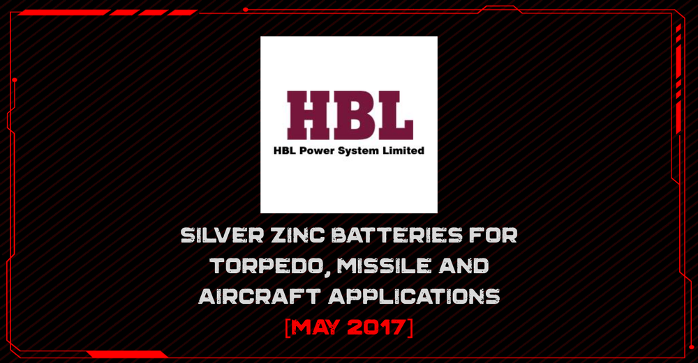 Silver Zinc Batteries for Torpedo, Missile and Aircraft Applications