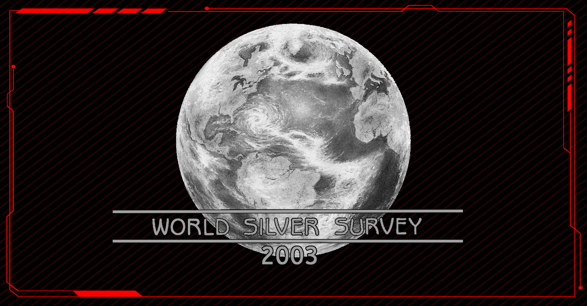 World Silver Survey                                       2003