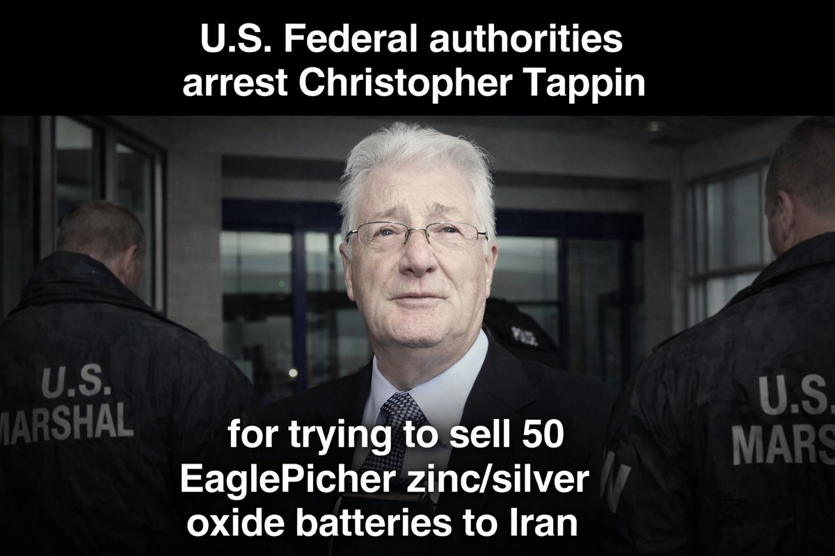 Selling Out: Christopher Tappin Arrested by U.S. Federal Authorities [2005]