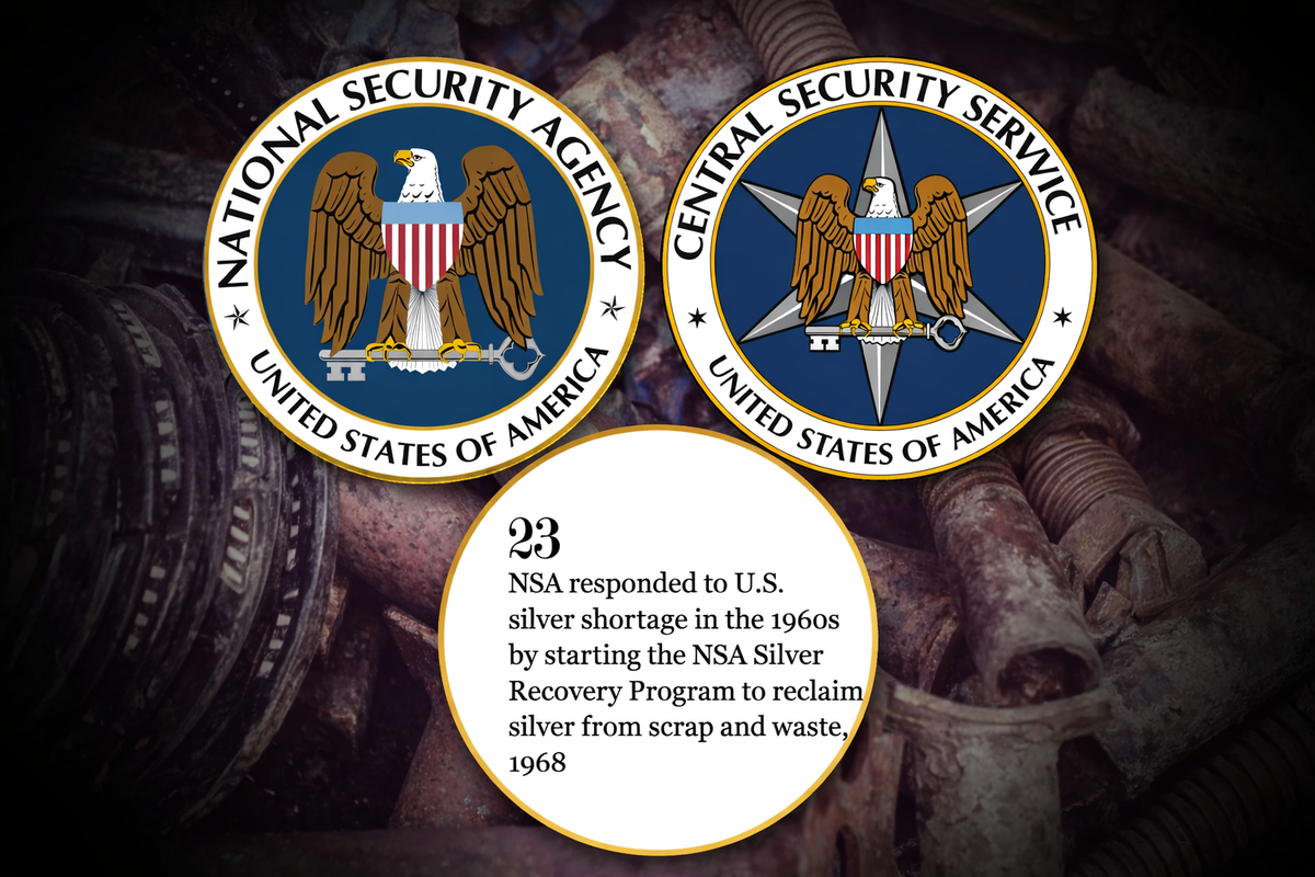 NSA's Silver Recovery Program [1968]